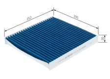 BOSCH Filter, Innenraumluft 0 986 628 630 für AUDI CUPRA MAN SEAT SKODA