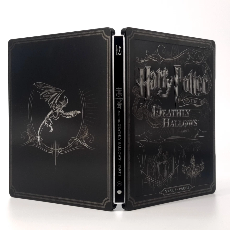 Harry Potter and the Deathly Hallows: Part 2 (2011) | Steelbook | Blu-ray, Reg B - Image 4 of 4