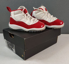 Air Jordan 11 Retro TD Cherry Red Toddler Child Size 7c W/ Box