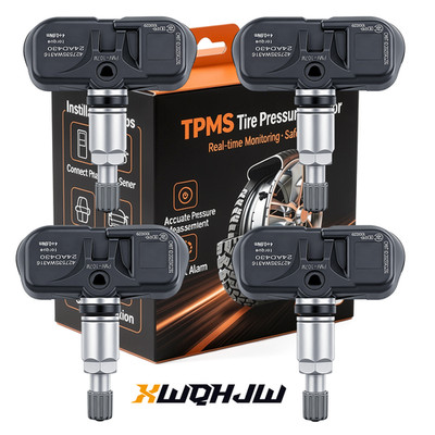 4Pcs Tire Pressure Sensor TPMS For 2008-2012 Honda Accord CR-V Fit 42753-SWA-A53