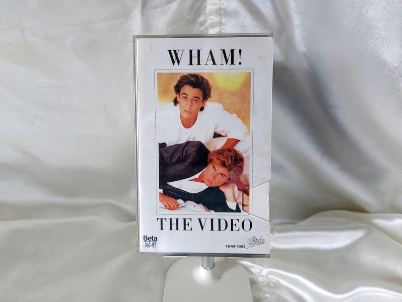 Wham! The Video hard to find Japan / Japanese NTSC Betamax video tape