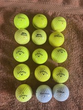 15 Mixed Golf Balls