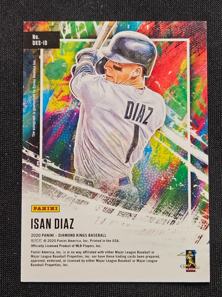 2020 Panini Diamond Kings - Dk Signatures Isan Diaz #DKS-ID (AU, RC) - Image 2 of 2