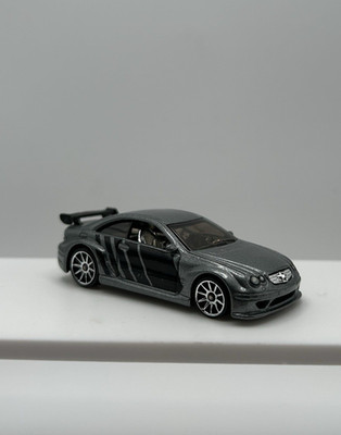 2006 Hot Wheels 1st Editions AMG-Mercedes CLK DTM Gray/Black, Chrome, 10spk.  01