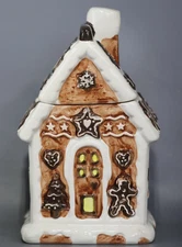 Kurt S. Adler H3055 10.2 in. Gingerbread House Cookie Jar