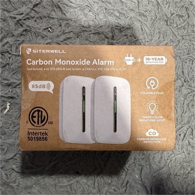   Alarma de Monóxido de Carbono SITERWELL   Nueva  