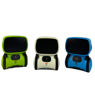 Lot Of 3 AT-Robot AAYTEE Interactive Smart Voice Touch Control Robots