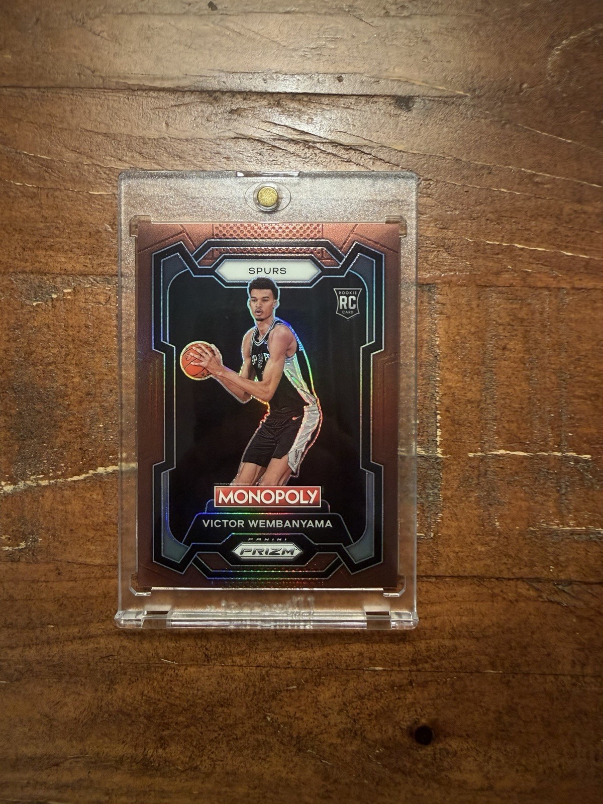 2023-24 Panini Prizm Monopoly Victor Wembanyama #81 Brown Prizm /249 (RC)
