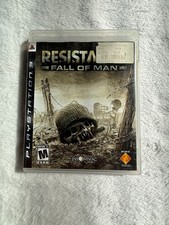 Resistance Fall of Man Sony PlayStation 3 PS3 Black Label Case & Disc