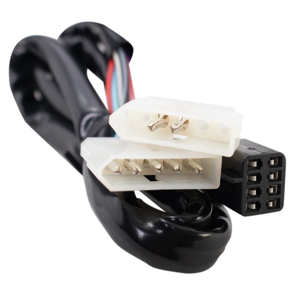 Espejo de remolque eléctrico con calefacción LED señal suave negro pasajero derecho para GM Van Foto 3 de 4