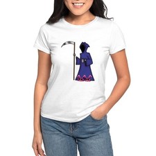 CafePress Death In Bunnyslippers Women's T Shirt Women's T-Shirt 280431956
