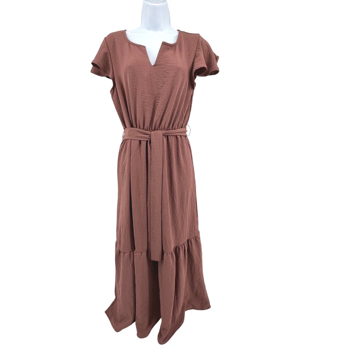 sachin and babi light blue dress Lucky Brand Market Day Sleeveless Tiered Maxi Dress