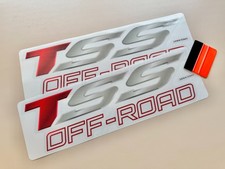 2 X Tss Off-road Stickers For Compatible W Trd Tacoma Tundra 15.5 X 4.5 Inch