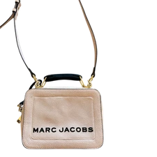 MARC JACOBS Pink Leather Shoulder Bag with Gold Hardware Used