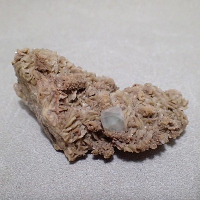 Fluorite on Siderite, Frazer Hush Mine, Weaardale, County Durham, United Kingdom
