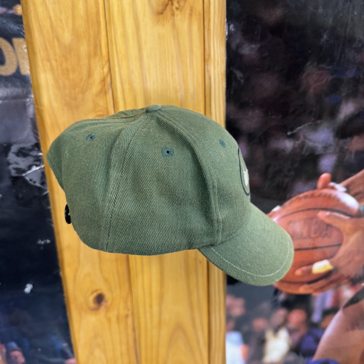 Vintage Nike hat cap snapback green center swoosh logo 90s dad | eBay
