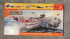 Mattel Matchbox Aircraft Carrier 10 Die Cast Airplanes  And 1 Diecast Car