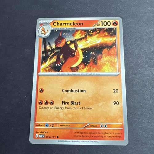 Charmeleon 005/165 Sv: Scarlet & Violet 151 Regular