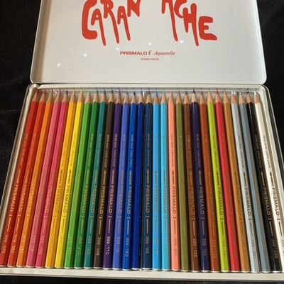 Caran D'Ache Prismalo I Aquarell Aquarell Hart Vintage Feinblei 