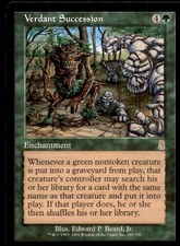 Verdant Succession LP Light Play Odyssey MTG [6887]