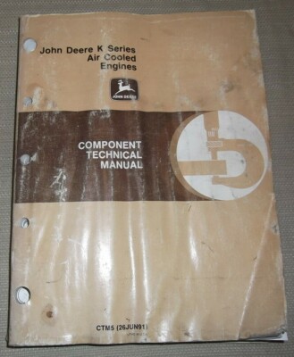 JOHN DEERE KAWASAKI 9 12 12.5 15 17 HP ENGINE TECH SERVICE REPAIR MANUAL CTM5
