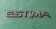 oyota Estima Vintage Car Badge Emblem 120x17mm