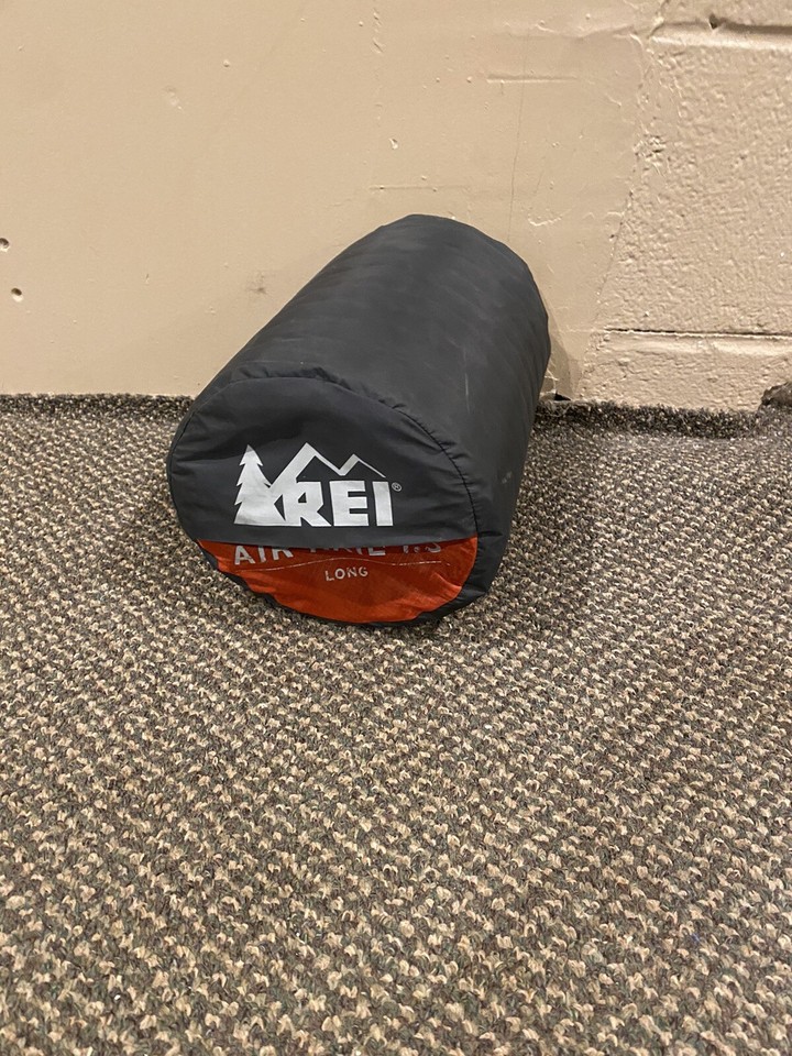 REI CoOp Air Rail 1.5 Self Inflating Sleeping Pad Long Wide Camping