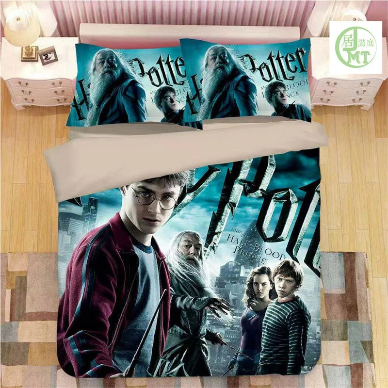 Juego de funda edredón cama individual/doble/queen/rey colección Harry Potter #4 Foto 3 de 4