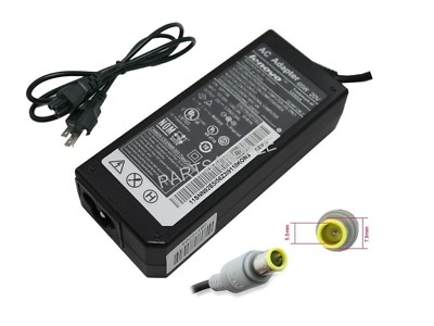 90W AC Adapter Charger For IBM Lenovo ThinkPad X230, X230i, X120, L330, L521, X131e - 20V Power Supply Cord