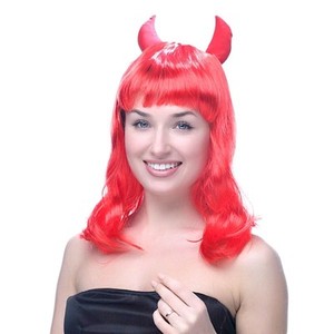 red devil wig