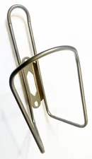 Stainless Steel Bicycle Water Bottle Cage - Nos