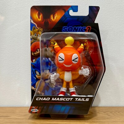 Sonic The Hedgehog 3 Movie 5 inch Tails Action Figure 20 Chao Mascot