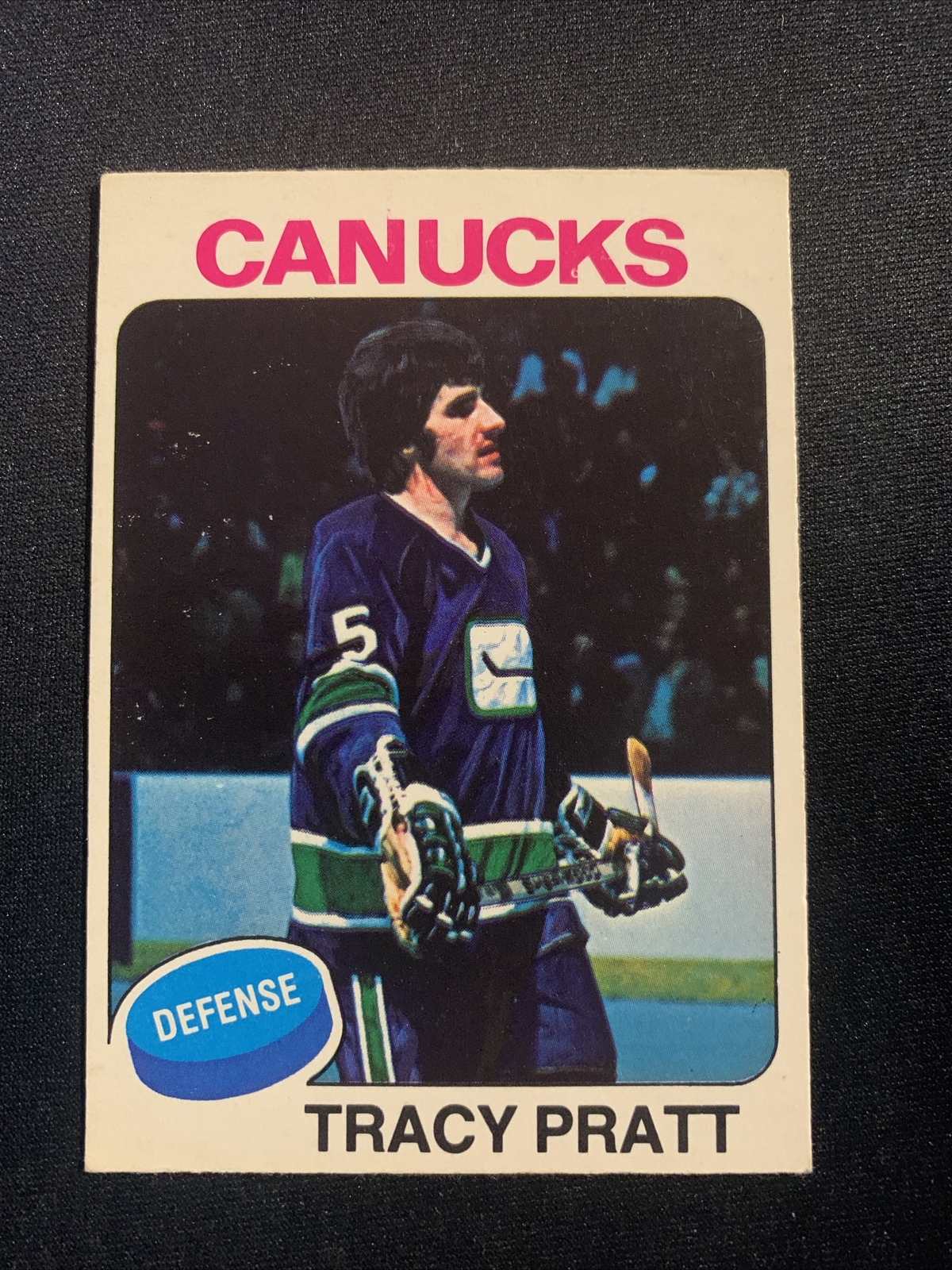 1975-76 O-Pee-Chee #133 Tracy Pratt (C)