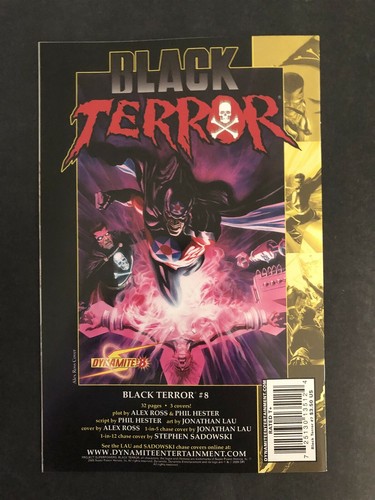 Dynamite Entertainment Superpowers Black Terror #7 - Foto 2 di 2