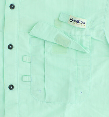 Chemise Magellan Fishing Gear Angler Fit L Verte - Ventilée Pêche - Occasion