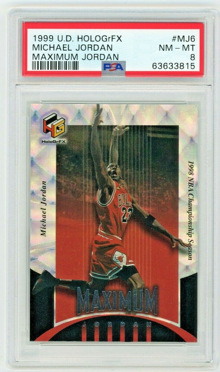 MICHAEL JORDAN 1999-00 Upper Deck HoloGrFX Maximum #MJ6 PSA MICHAEL JORDAN 1999-00 Upper Deck HoloGrFX Maximum #MJ6 PSA