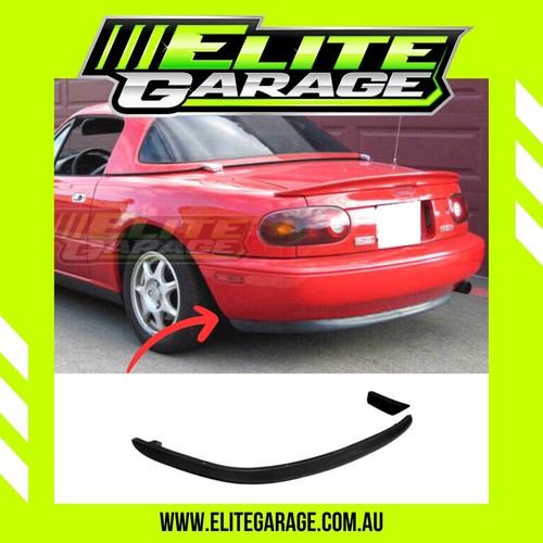 Fits Mazda Miata MX5 (NA) - Rear Bumper Lip Splitter Spoiler OE Style ...