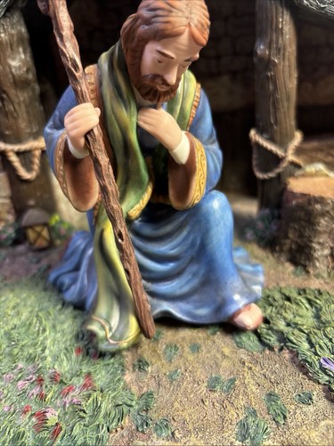 Thomas Kinkade Hawthorne Village Star of Hope Creche 2001-2002 Nativity Set. - Picture 15 of 23