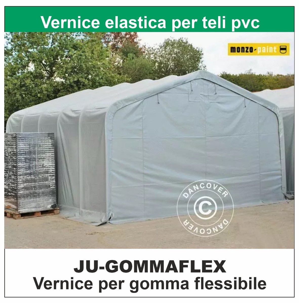 Ju-Gommaflex Smalto Vernice Per Gomma E Teli In Pvc Gommoni Barche Plastica Base Acqua Kg 1 Colore Giallo Taxi 1023 85999599