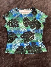 Catalina Ocean Gear Short Sleeve Rash Guard Size Small