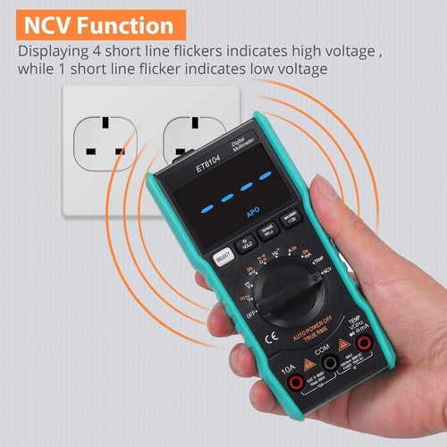 SALE | NEW | Neoteck Digital Multimeter 9999 Counts TRMS Auto Ranging NCV Tester - Picture 9 of 9