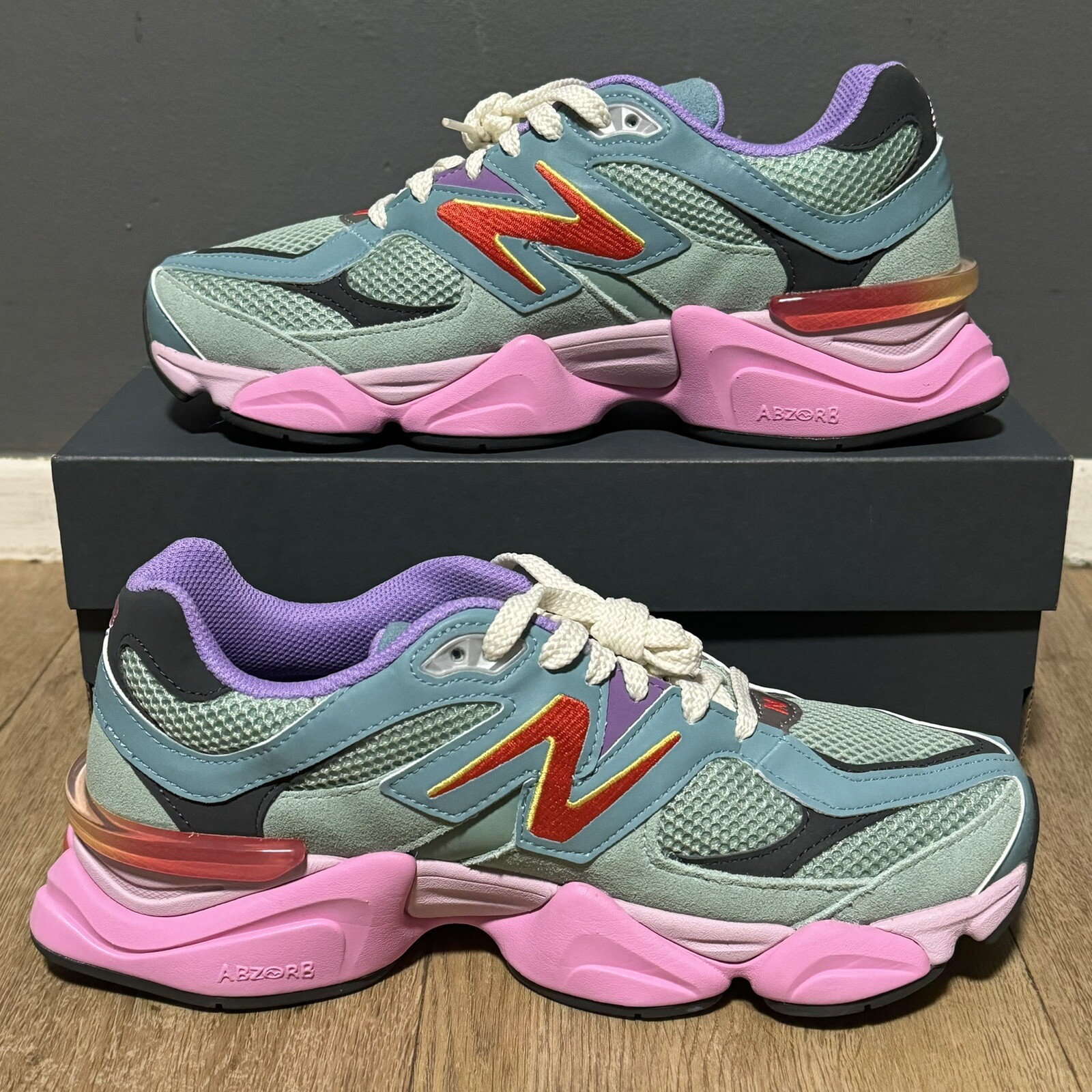 New Balance 9060 Warped Multi Color Size 10 Brand New U9060WRB
