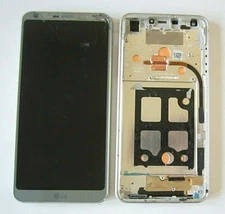 LG G6 LCD Digitizer Display Screen Part + Frame H870 LS993 VS998 H872 OEM *CRK'D