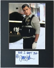 George Eads Signed In Person 11x14 Matted Autograph & Photo - Authentic