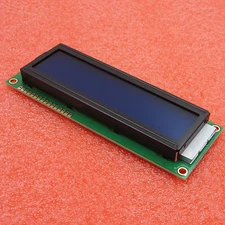 LCD Display 1602 2x16 Big Characters 5V 122*44MM Arduino Blue