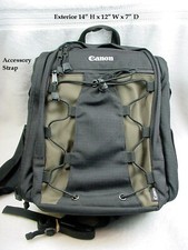 Canon Photo Backpack 200 EF w/ Straps  For SLR DLSR  Vry Clean  LN-  50