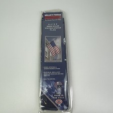 2 1/5 X 4โ U.S American Flag Made in USA by Valley Forge DuraTex Heavy Polyester