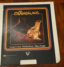 The Changeling w/ George C. Scott VideoDisc CED VESTRON Horror Movie Very RARE