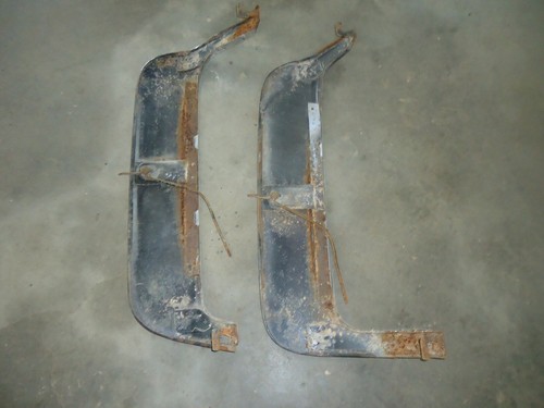 1973 CADILLAC ELDORADO FENDER SKIRTS WITH TRIM MOLDINGS SET 73 74 - Picture 6 of 6