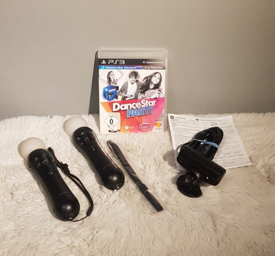 Sony PlayStation 3/4 - 2 x Move Motion Controller + Kamera+ Spiel - PS3 Twin SET